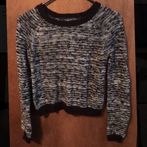 Grey/ Black and White Sweater